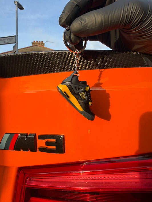 Mini AJ4- Thunder KeyChain + FREE SHIPPING