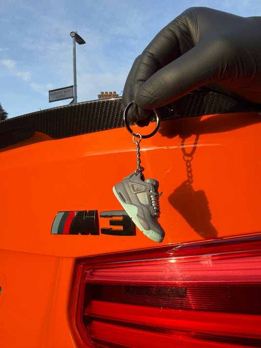 Mini AJ4- Kwas Gray KeyChain + FREE SHIPPING