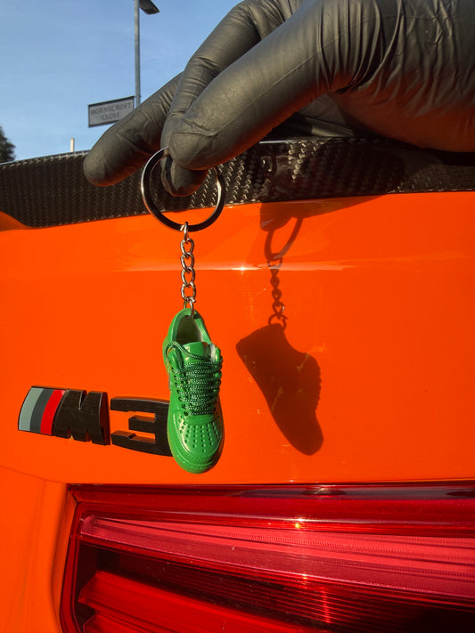 Mini AF1- Neon Green KeyChain + FREE SHIPPING