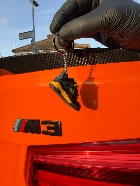 Mini AJ4- Thunder KeyChain + FREE SHIPPING