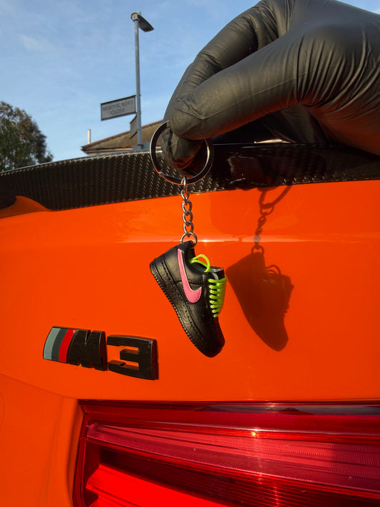 Mini AF1- Neon KeyChain + FREE SHIPPING