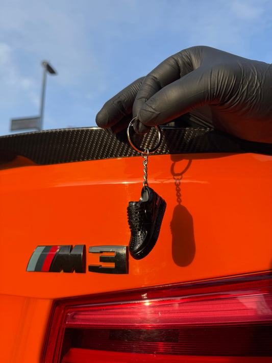 Mini AF1- Black Supreme KeyChain + FREE SHIPPING