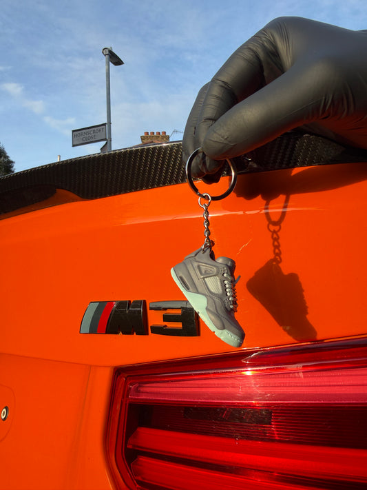 Mini AJ4- Kwas Gray KeyChain + FREE SHIPPING